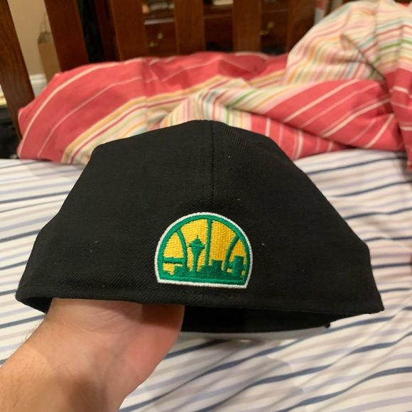 Sonics 7 3/8 Fitted Hat - Picture 3 of 3